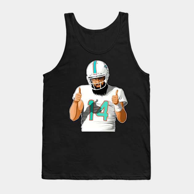 Ryan Fitzpatrick Two Thumbs Up Tank Top by 40yards